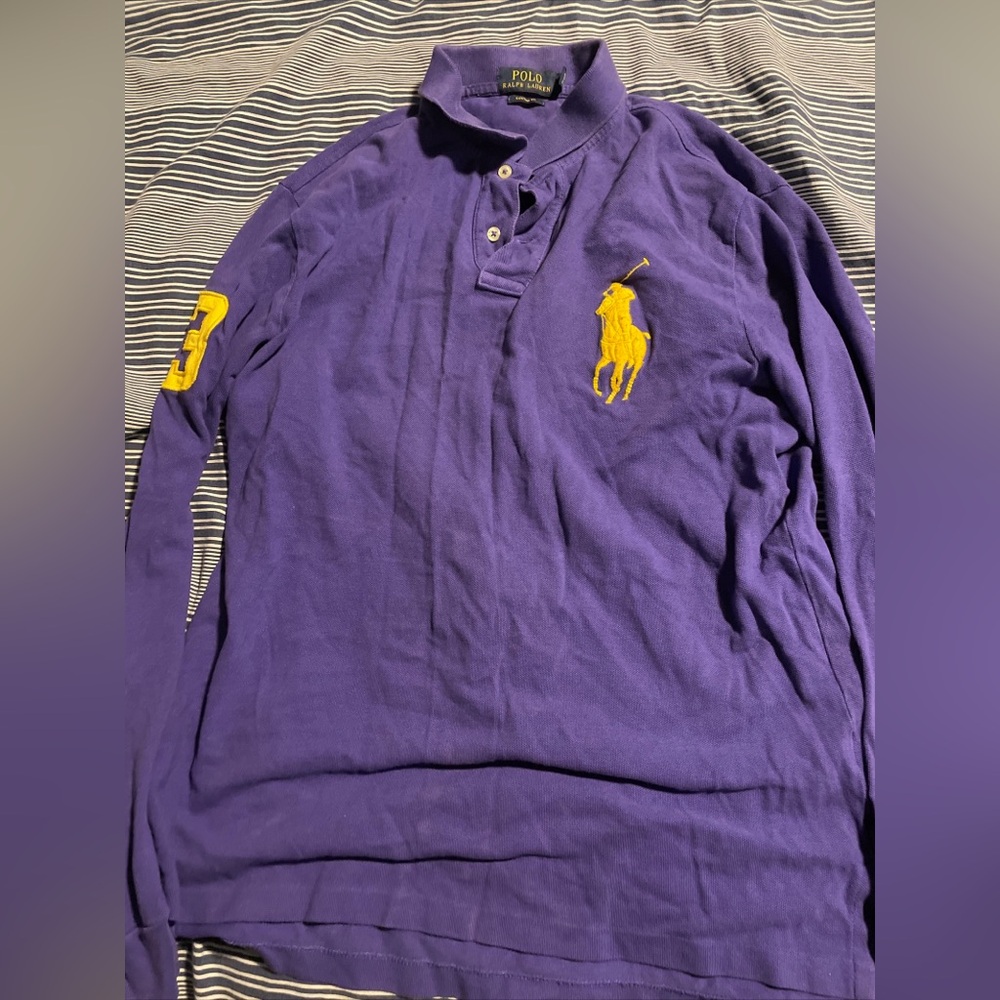 Ralph Lauren Long Sleeve Polo #3 Horse Logo
